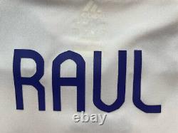 2007/08 Real Madrid Home Jersey #7 Raul Gonzalez XL Adidas Soccer Football NEW