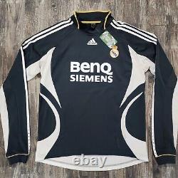 2007 Adidas Real Madrid Training Soccer Shirt David Beckham Men L Liga England