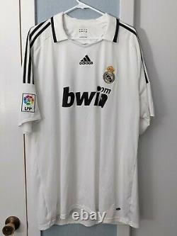 2008/09 Real Madrid jersey #5 Cannavaro Size XL Adidas