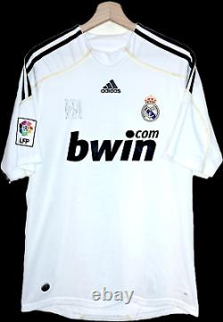 2008 #8 KAKA REAL MADRID FC Football Shirt Jersey ADIDAS size M Camiseta SPAIN