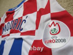 2008 Croatia MODRIC Soccer Jersey Football Shirt Real Madrid M AUTHENTIC