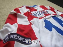 2008 Croatia MODRIC Soccer Jersey Football Shirt Real Madrid M AUTHENTIC