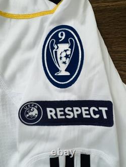 2009/10 Real Madrid Home Long Sleeves Shirt Jersey No. 9 C. Ronaldo Size 2XL