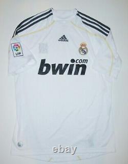 2009-2010 Adidas Real Madrid Cristiano Ronaldo Kit Jersey Home Shirt Original