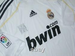 2009-2010 Adidas Real Madrid Cristiano Ronaldo Kit Jersey Home Shirt Original