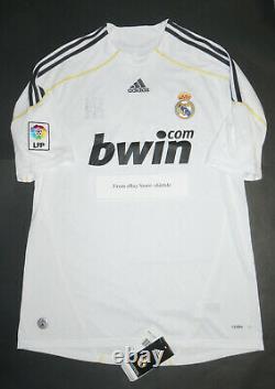 2009-2010 Adidas Real Madrid Xabi Alonso Home Jersey Shirt Kit Authentic