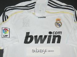 2009-2010 Adidas Real Madrid Xabi Alonso Home Jersey Shirt Kit Authentic