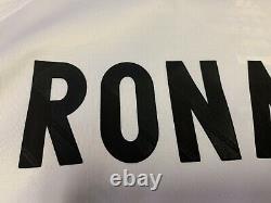 2009 2010 Real Madrid Ronaldo Adidas Jersey Shirt Kit White Home Medium La Liga