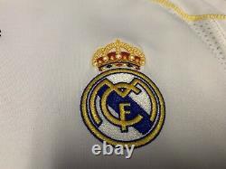2009 2010 Real Madrid Ronaldo Adidas Jersey Shirt Kit White Home Medium La Liga