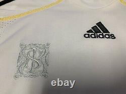 2009 2010 Real Madrid Ronaldo Adidas Jersey Shirt Kit White Home Medium La Liga