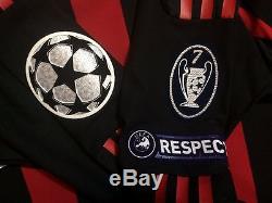 2009 Adidas Alessandro Nesta Real Madrid vs AC Milan Match Issue Shirt Jersey