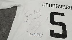 2009 Fabio Cannavaro Real Madrid Signed ADIDAS Match Soccer Shirt Jersey