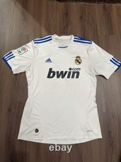 2010/11 Real Madrid Home Jersey #7 Cristiano Ronaldo Authentic Size Large