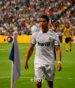 2010/11 Real Madrid Home Jersey #7 Cristiano Ronaldo Authentic Size Large