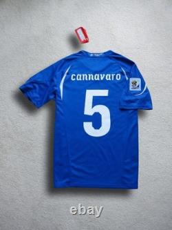 2010 Italy CANNAVARO Soccer Jersey Football Shirt Real Madrid L AUTHENTIC