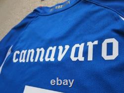 2010 Italy CANNAVARO Soccer Jersey Football Shirt Real Madrid L AUTHENTIC