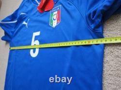 2010 Italy CANNAVARO Soccer Jersey Football Shirt Real Madrid L AUTHENTIC