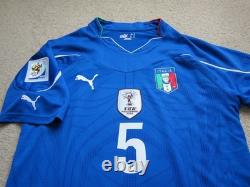 2010 Italy CANNAVARO Soccer Jersey Football Shirt Real Madrid L Puma 736646