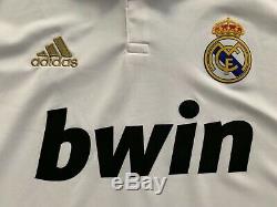 2011/12 Adidas Real Madrid Long Sleeve Champions League Jersey M shirt ramos cr7