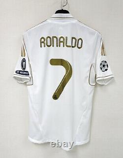 2011-12 Real MADRID Home S/S No. 7 RONALDO UEFA Champions League 11-12 jersey
