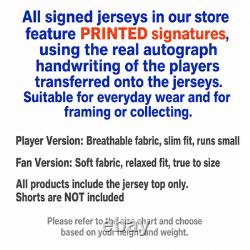 2011 12 Real Madrid Ronaldo 7 Printed Signature Retro Jersey Framed Collectible