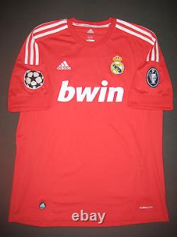 2011/2012 Adidas Real Madrid Cristiano Ronaldo Jersey Shirt Champions League Red