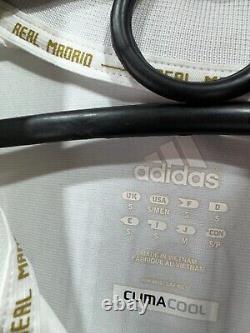 2011/2012 Adidas Real Madrid Cristiano Ronaldo Jersey Shirt Home Gold White Size