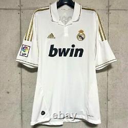 2011 2012 Real Madrid Cristiano Ronaldo #7 Official Home Jersey Shirt Size L