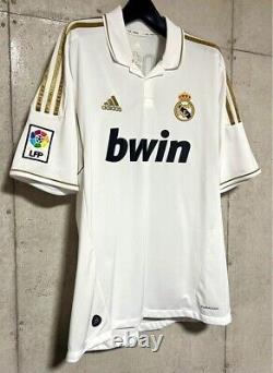 2011 2012 Real Madrid Cristiano Ronaldo #7 Official Home Jersey Shirt Size L