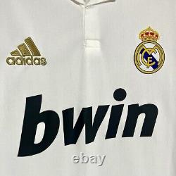 2011 2012 Real Madrid Cristiano Ronaldo #7 Official Home Jersey Shirt Size L