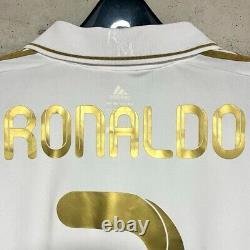 2011 2012 Real Madrid Cristiano Ronaldo #7 Official Home Jersey Shirt Size L