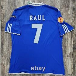 2011 Adidas Schalke 04 Home Soccer Jersey Raúl González Blanco XXXL Real Madrid