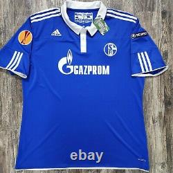 2011 Adidas Schalke 04 Home Soccer Jersey Raúl González Blanco XXXL Real Madrid