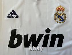 2012/13 Adidas Real Madrid Luka Modric Long Sleeve Home Jersey M shirt croatia