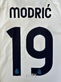2012/13 Adidas Real Madrid Luka Modric Long Sleeve Home Jersey M shirt croatia
