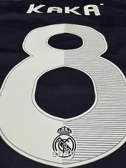 2012/13 Real Madrid Away Jersey #8 KAKA XL Adidas Football LOS BLANCO NEW