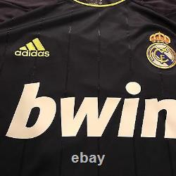 2012/13 Real Madrid Away Jersey #9 BENZEMA Medium Adidas LOS BLANCO NEW