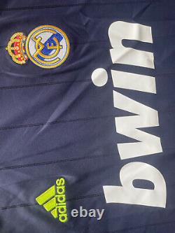 2012/13 Real Madrid Away Jersey #9 BENZEMA XL Adidas LOS BLANCO NEW