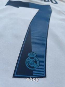 2012/13 Real Madrid Home Jersey #7 Ronaldo 2XL Adidas Long Sleeve Soccer CR7 NEW