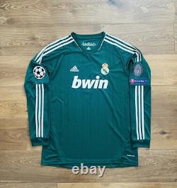 2012/13 Real Madrid Third Away L/S Shirt Jersey UCL No. 7 Ronaldo Size 2XL