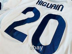 2012-2013 Rare Real Madrid CF Home Soccer Jersey Higuaín Longsleeves XL