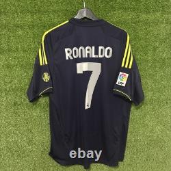2012 2013 Real Madrid Away Jersey #7 Ronaldo LARGE adidas Soccer La Liga BNWT