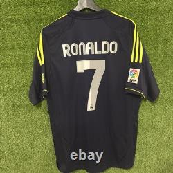 2012 2013 Real Madrid Away Jersey #7 Ronaldo LARGE adidas Soccer La Liga BNWT