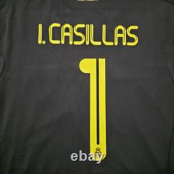 2012 Adidas Real Madrid Goalkeeper Soccer Jersey Iker Casillas Men XL Spain 2012 Adidas Real Madrid Goalkeeper Soccer Jersey Iker Casillas Men XL Spain