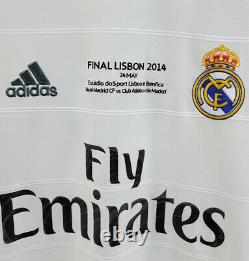 2013-14 Real MADRID Home S/S No. 7 RONALDO UCL 2014 UEFA FINAL Jersey Shirt