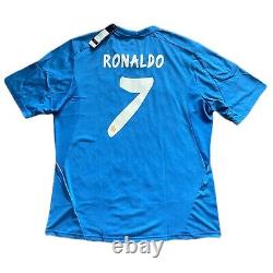 2013/14 Real Madrid Away Jersey #7 RONALDO XL Adidas Soccer LOS BLANCOS CR7 NEW