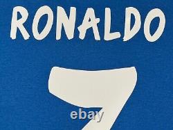 2013/14 Real Madrid Away Jersey #7 RONALDO XL Adidas Soccer LOS BLANCOS CR7 NEW