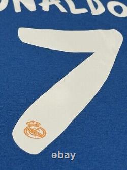 2013/14 Real Madrid Away Jersey #7 RONALDO XL Adidas Soccer LOS BLANCOS CR7 NEW