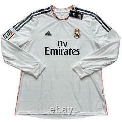 2013/14 Real Madrid Home Jersey #7 Ronaldo 2XL Adidas Soccer Long Sleeve CR7 NEW