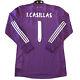 2013/14 Real Madrid Purple Gk Jersey #1 Casillas XL Long Sleeve Player Issue NEW